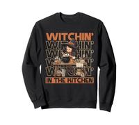 Witchin In The Kitchen - Halloween Cooking Sweatshirt