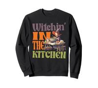 Witchin In The Kitchen - Halloween Cooking Sweatshirt