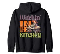 Witchin In The Kitchen - Halloween Cooking Zip Hoodie