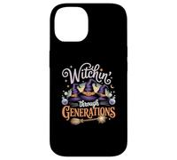 Witchin’ Through Generations Cute Witch Family Case for iPhone 14