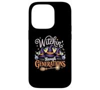 Witchin’ Through Generations Cute Witch Family Case for iPhone 14 Pro