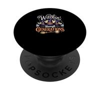 Witchin’ Through Generations Cute Witch Family PopSockets Adhesive PopGrip