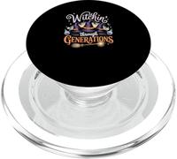 Witchin’ Through Generations Cute Witch Family PopSockets PopGrip for MagSafe