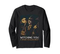 Witching You Spook-tacular Night Halloween Spooky Haunted Long Sleeve T-Shirt