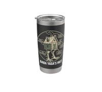 Witch's Chicken Leg Hut Slavic Mythology Folklore Stainless Steel Insulated Tumbler