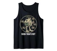 Witch's Chicken Leg Hut Slavic Mythology Folklore Tank Top