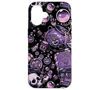 Witch's Essentials Pattern Witchy Design Halloween Cute Case for iPhone 16