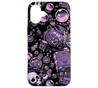 Witch's Essentials Pattern Witchy Design Halloween Cute Case for iPhone 16 Plus