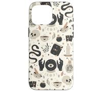 Witch's Essentials Pattern Witchy Design Halloween Cute Case for iPhone 16 Pro Max