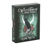 Witchs Familiar Runic Oracle Cards Deck With Guidebook - Magical Animal Symbols