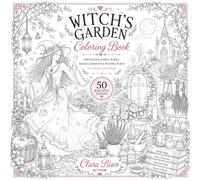WITCH'S GARDEN: An Adult Coloring Book Featuring Magical Wiccan Scenes, Spooky Witchy Gardens, and Enchanting Gothic Landscapes for Relaxation (8.5" x 8.5" Square Format)