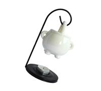 Witch's House Decor Ceramic Cauldron Essential Oil Burner and Tiarlight Holder for Relaxation and Stress Relief Ceramic