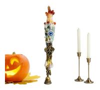 Witch's Wand Decorative Ornament and Aesthetic of the Evil | Precious Stone Wand Tarot Accessory for Adults Women Home Bedroom Hall Entrance Table Shelf
