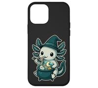 Witchy Axolotl Ramen in Cauldron Kawaii chibi Halloween Case for iPhone 12 mini