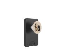 Witchy Black Cat and Creepy Cute Voodoo Doll Drinking Boba PopSockets PopWallet for MagSafe