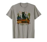 Witchy Black Cat Apothecary - Magic & Books T-Shirt