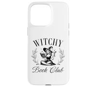 Witchy Book Club Halloween Spells Quote Saying Case for iPhone 15 Pro Max