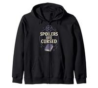 Witchy Book Club Pagan Reader Occult Fiction Coven Ritual Zip Hoodie