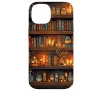 Witchy Bookshelf Dark Academia Book Lover Aesthetic Bookworm Case for iPhone 14