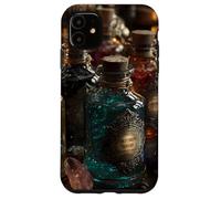 Witchy Brews Ancient Vials Fantasy Design Case for iPhone 11