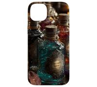 Witchy Brews Ancient Vials Fantasy Design Case for iPhone 14 Plus