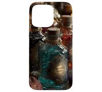 Witchy Brews Ancient Vials Fantasy Design Case for iPhone 15 Pro Max