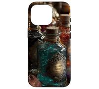 Witchy Brews Ancient Vials Fantasy Design Case for iPhone 16 Pro