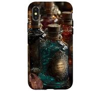 Witchy Brews Ancient Vials Fantasy Design Case for iPhone X/XS