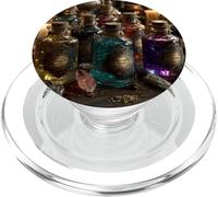 Witchy Brews Ancient Vials Fantasy Design PopSockets PopGrip for MagSafe