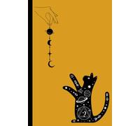Witchy cat Amber Haze notebook, Witchy A5 Notebook, Retro |Journals for Spiritual Writing, Manifestations: Lined Paper for Daily Journaling, Witchy ... shadow work, Gifts for women | 160 pages