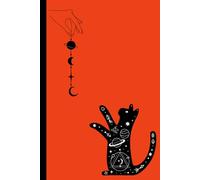 Witchy cat Khaki Coral notebook, Witchy A5 Notebook, Retro |Journals for Spiritual Writing, Manifestations: Lined Paper for Daily Journaling, Witchy ... shadow work, Gifts for women | 160 pages