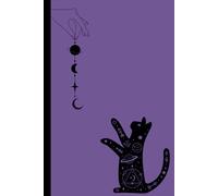 witchy cat notebook, Witchy A5 Notebook, Retro |Journals for Spiritual Writing, Manifestations: Lined Paper for Daily Journaling, Witchy Diary, Notes, Gifts for women | 120 pages