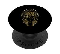 Witchy Celestial Hand & Eye Moon Stars Dark Academia PopSockets Adhesive PopGrip