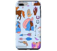witchy cowgirl aesthetic boho rodeo crystals african woman Case for iPhone 7 Plus/8 Plus