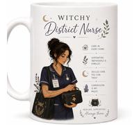 Witchy District Nurse Healing Supporting Always There Ceramic Gift Mug