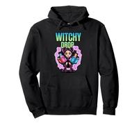 Witchy drop magic anime halloween Kawaii Cute Girl Pullover Hoodie