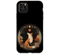 Witchy Fox Lunar Cottagecore Pagan Witchcraft Familiar Case for iPhone 11 Pro Max