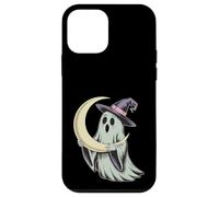 Witchy Ghost Moon Pastel Halloween Retro Art Case for iPhone 12 mini