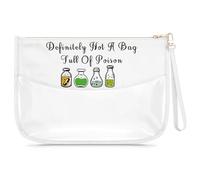 Witchy Gifts for Women Makeup Bag Poison Villains Inspired Gift Evil Queen Adult Present Cosmetic Bag with Zipper Halloween Christmas Birthday Present for Daugher Sister Friend Travel Zipper Pouch