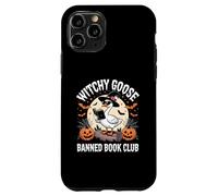 Witchy Goose Halloween Banned Book Club Reading Case for iPhone 11 Pro