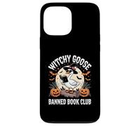 Witchy Goose Halloween Banned Book Club Reading Case for iPhone 13 Pro Max
