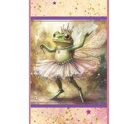 Witchy Magic Fairy Frog Journal Notebook 5x7 Cover 1