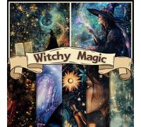 Witchy Magic Scrapbook Paper Craft Pad: 12 Magical Designs, 24 Double-Sided Sheets Printed on 8.5"x8.5" Sized Paper With Premium Color. Perfect for ... Collage, Album, DIY, Collage, Decoupage Etc