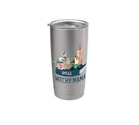 Witchy Mama Wicca Gift Gothic Design for Halloween Witch Stainless Steel Insulated Tumbler