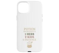 Witchy Mom Plant Magic Botanical Humor Herbal Gift Case for iPhone 15 Plus