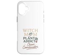 Witchy Mom Plant Magic Botanical Humor Herbal Gift Case for iPhone 16 Plus