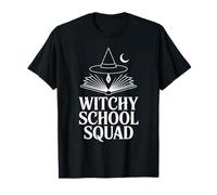 Witchy School Squad Halloween Student Teacher Classroom Tee T-Shirt