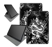 Witchy Snake Moon Case for Samsung Galaxy Tab A8 10.5 Inch 2022 SM-X200/X205/X207, 360 Degree Rotating Folding Stand Multiple Viewing Angles Case with Auto Sleep/Wake