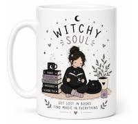 Witchy Soul Book Lover Ceramic Gift Mug