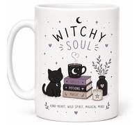 Witchy Soul Kind Heart Wild Spirit Ceramic Gift Mug